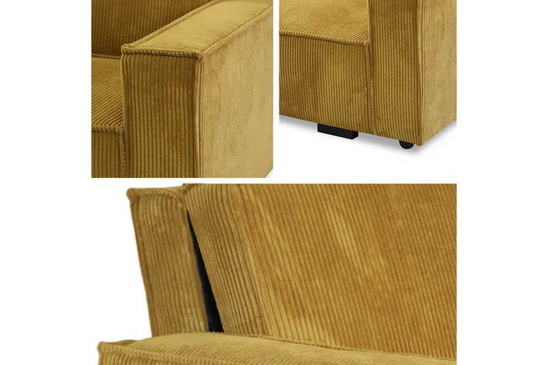 Denegal Bäddfåtölj NO_BRAND beige - Möbler - Stolar & fåtöljer - Fåtölj - Bäddfåtölj