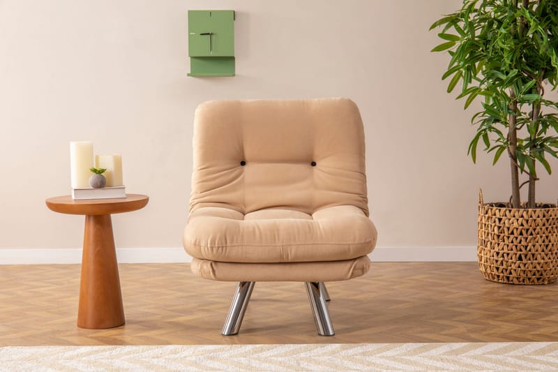 Kingaroy Bäddfåtölj 110x70 cm - Beige - Möbler - Stolar & fåtöljer - Fåtölj - Bäddfåtölj