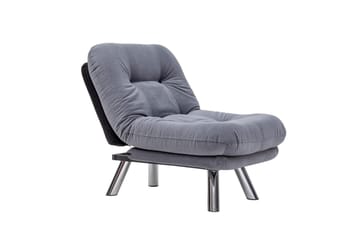 Kingaroy Bäddfåtölj 110x70 cm - Grå - Möbler - Stolar & fåtöljer - Fåtölj - Bäddfåtölj