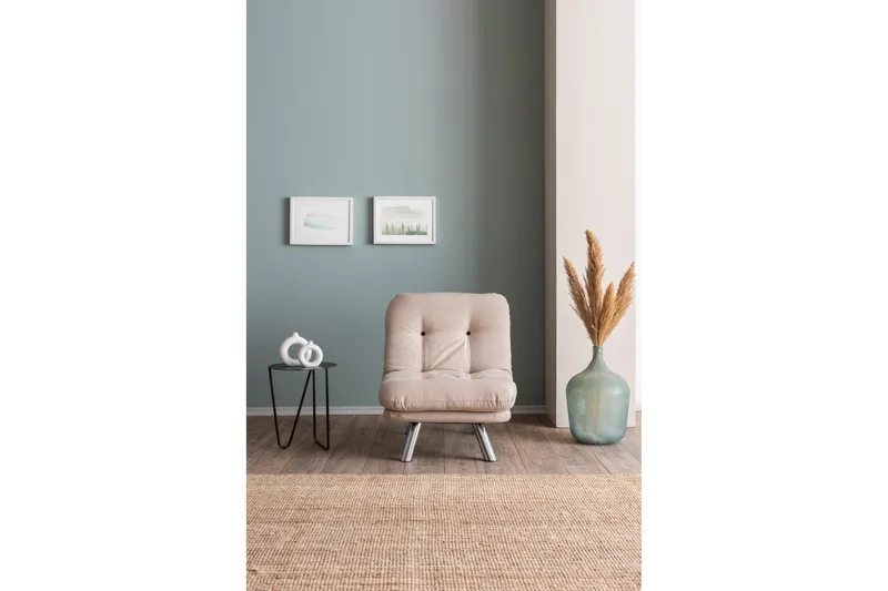 Kingaroy Bäddfåtölj - Cream - Möbler - Stolar & fåtöljer - Fåtölj - Bäddfåtölj