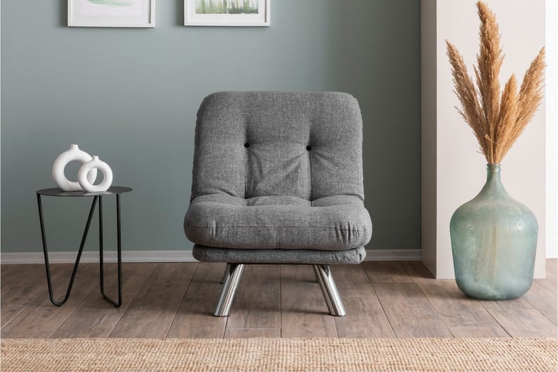 Kingaroy Bäddfåtölj - Ljusgrå - Möbler - Stolar & fåtöljer - Fåtölj - Bäddfåtölj