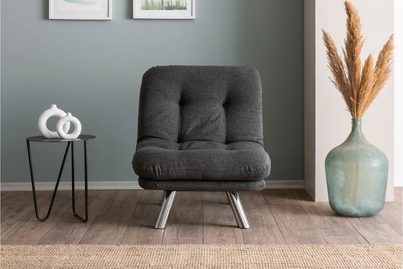 Kingaroy Bäddfåtölj - Mörkgrå - Möbler - Stolar & fåtöljer - Fåtölj - Bäddfåtölj