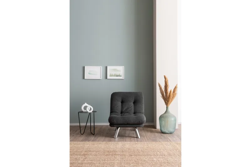 Kingaroy Bäddfåtölj - Mörkgrå - Möbler - Stolar & fåtöljer - Fåtölj - Bäddfåtölj