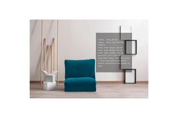 Maydena Bäddfåtölj 60x185 cm - Blå - Möbler - Stolar & fåtöljer - Fåtölj - Bäddfåtölj