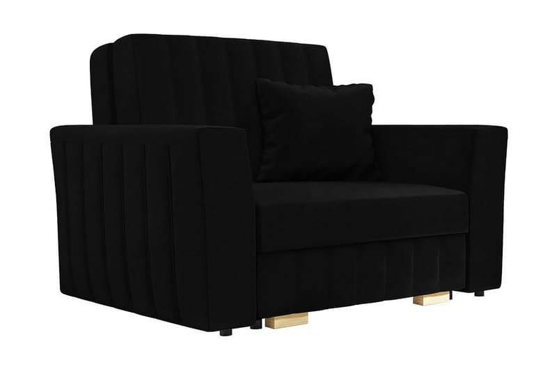 Upperud Bäddfåtölj, Svart