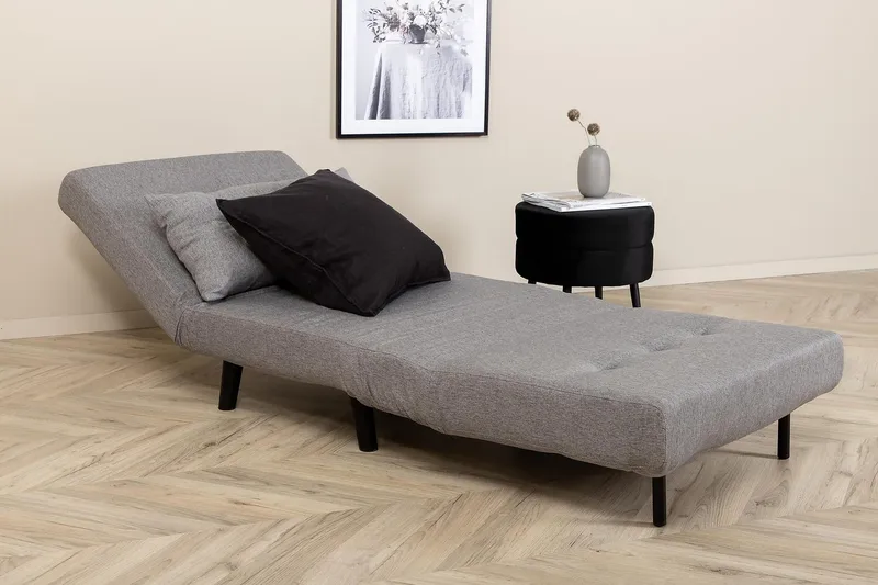 Vicky Bäddfåtölj - Grå - Möbler - Stolar & fåtöljer - Fåtölj - Bäddfåtölj