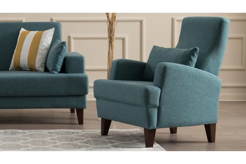 Balcabe Fåtölj - Turkos - Möbler - Stolar & fåtöljer - Fåtölj