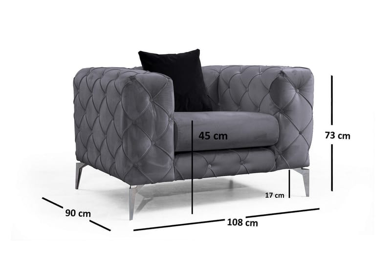 Beachport Fåtölj - Antracit - Möbler - Stolar & fåtöljer - Fåtölj