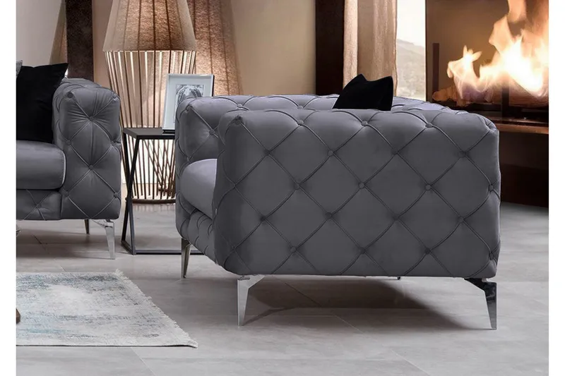 Beachport Fåtölj - Antracit - Möbler - Stolar & fåtöljer - Fåtölj