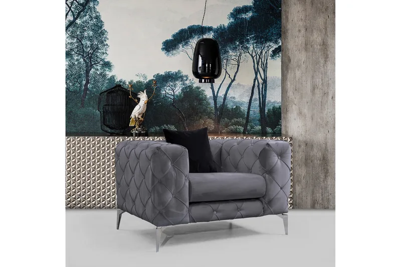 Beachport Fåtölj - Antracit - Möbler - Stolar & fåtöljer - Fåtölj