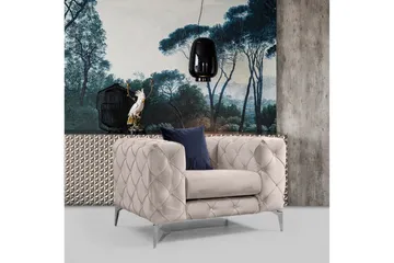 Beachport Fåtölj - Beige - Möbler - Stolar & fåtöljer - Fåtölj - Chesterfield fåtölj