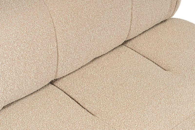 Belgin Vänstermodul / Fåtölj med utfällbara armstöd och ryggstöd - Peach - Möbler - Stolar & fåtöljer - Fåtölj