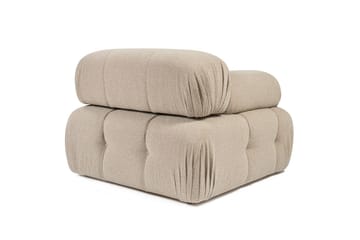 Belgin Vänstermodul / Fåtölj med utfällbara armstöd och ryggstöd - Peach - Möbler - Stolar & fåtöljer - Fåtölj