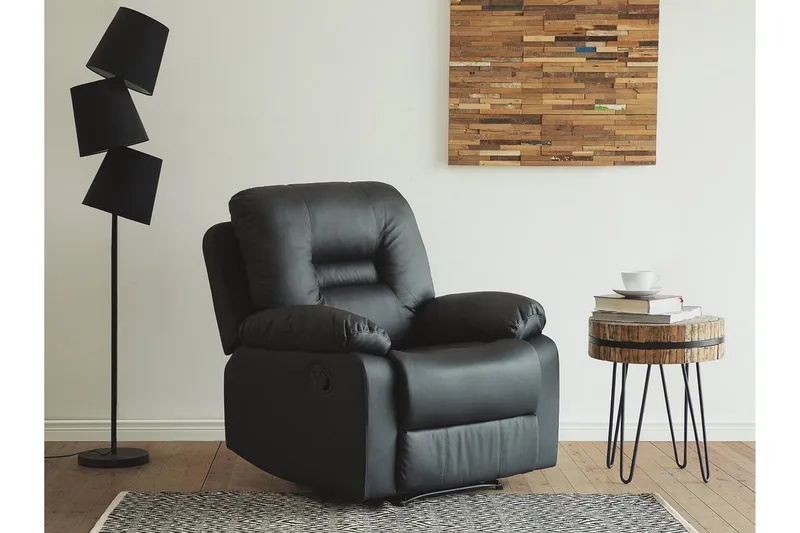 Bergen Fåtölj - Svart - Möbler - Stolar & fåtöljer - Fåtölj