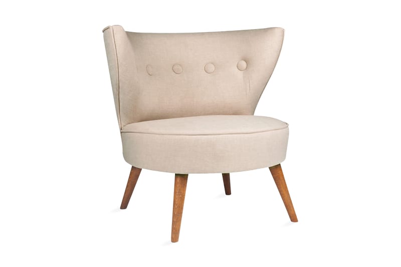 Biby Fåtölj med Armstöd - Beige - Möbler - Stolar & fåtöljer - Fåtölj
