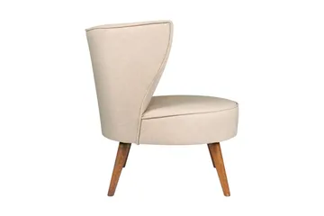 Biby Fåtölj med Armstöd - Beige - Möbler - Stolar & fåtöljer - Fåtölj - Fåtölj utan armstöd