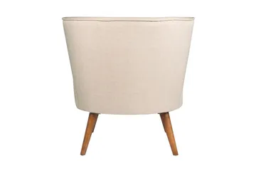 Biby Fåtölj med Armstöd - Beige - Möbler - Stolar & fåtöljer - Fåtölj - Fåtölj utan armstöd