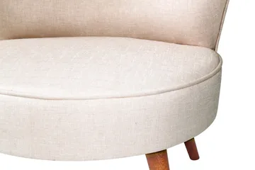 Biby Fåtölj med Armstöd - Beige - Möbler - Stolar & fåtöljer - Fåtölj - Fåtölj utan armstöd
