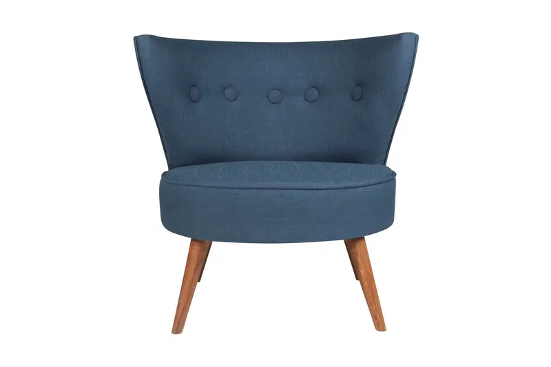 Biby Fåtölj med Armstöd - Blå - Möbler - Stolar & fåtöljer - Fåtölj