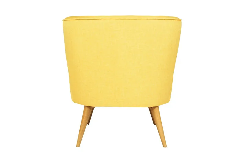 Biby Fåtölj med Armstöd - Gul - Möbler - Stolar & fåtöljer - Fåtölj