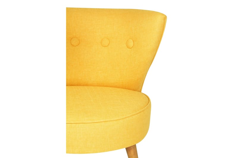 Biby Fåtölj med Armstöd - Gul - Möbler - Stolar & fåtöljer - Fåtölj