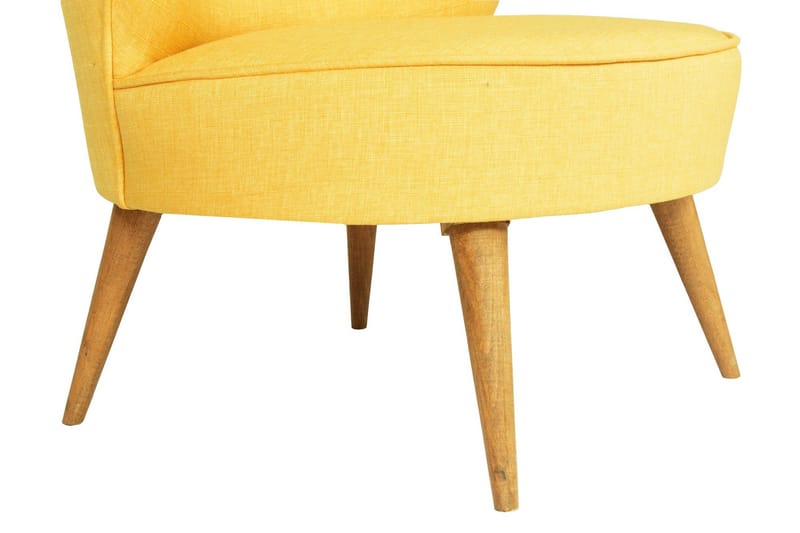 Biby Fåtölj med Armstöd - Gul - Möbler - Stolar & fåtöljer - Fåtölj