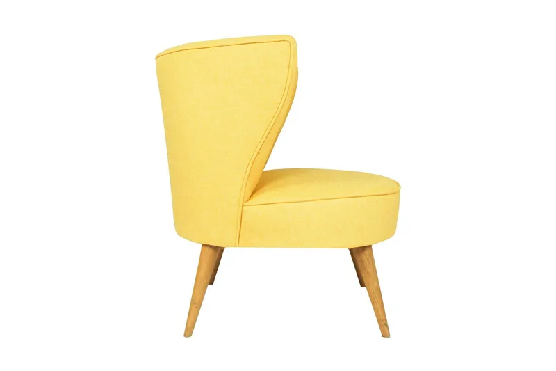 Biby Fåtölj med Armstöd - Gul - Möbler - Stolar & fåtöljer - Fåtölj