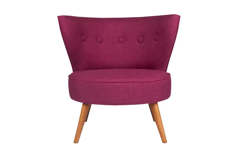 Biby Fåtölj med Armstöd - Lila - Möbler - Stolar & fåtöljer - Fåtölj