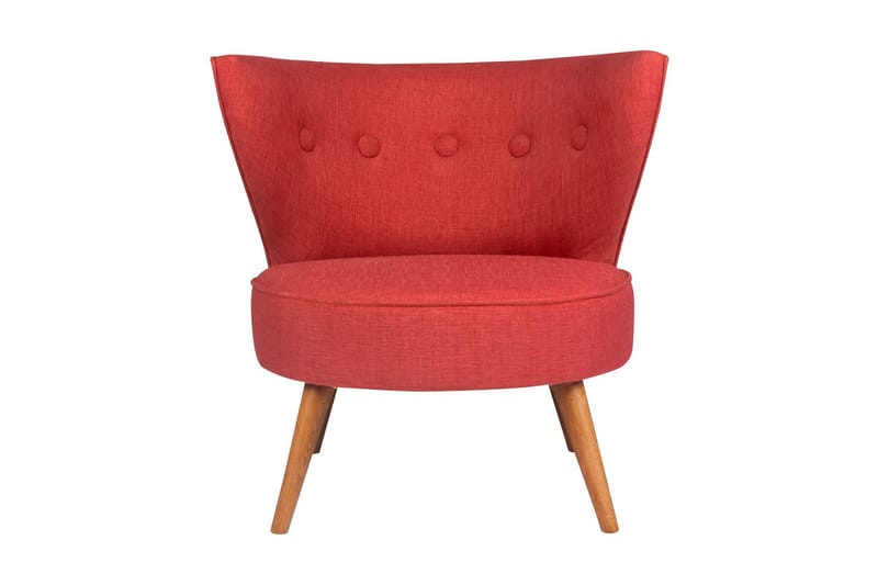 Biby Fåtölj med Armstöd - Röd - Möbler - Stolar & fåtöljer - Fåtölj