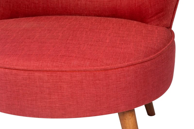 Biby Fåtölj med Armstöd - Röd - Möbler - Stolar & fåtöljer - Fåtölj