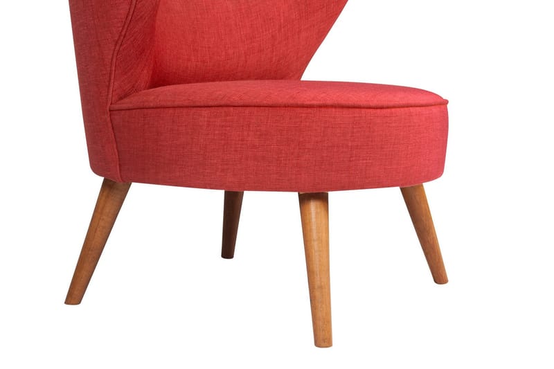Biby Fåtölj med Armstöd - Röd - Möbler - Stolar & fåtöljer - Fåtölj