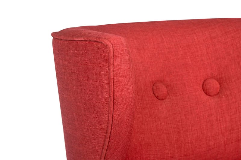 Biby Fåtölj med Armstöd - Röd - Möbler - Stolar & fåtöljer - Fåtölj