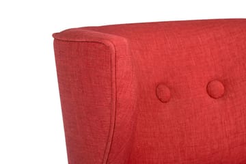 Biby Fåtölj med Armstöd - Röd - Möbler - Stolar & fåtöljer - Fåtölj - Fåtölj utan armstöd