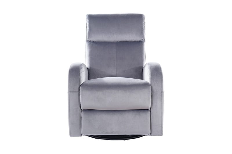 Athos Reclinerfåtölj Ställbar - Sammet/Grå - Möbler - Stolar & fåtöljer - Fåtölj - Biofåtölj & reclinerfåtölj