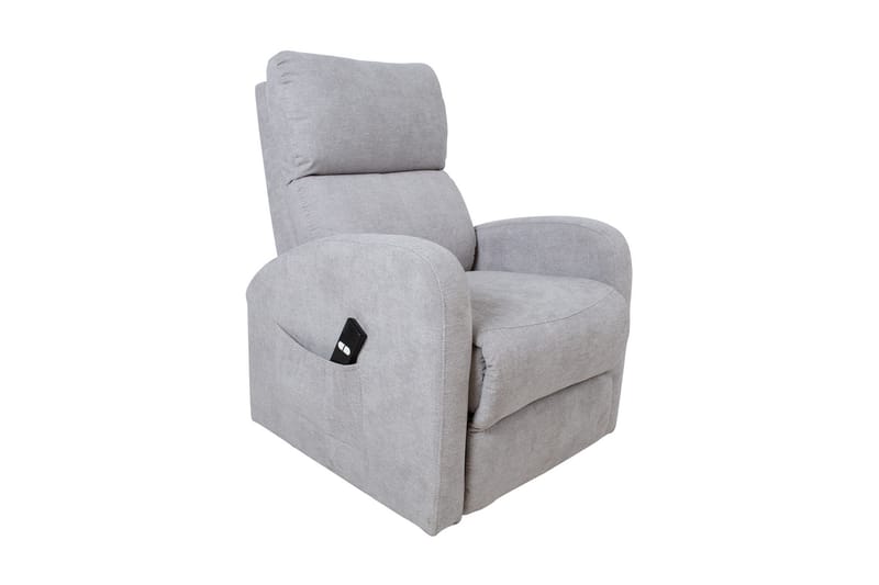 Barny Recliner Fåtölj Ljusgrå - Möbler - Stolar & fåtöljer - Fåtölj - Biofåtölj & reclinerfåtölj