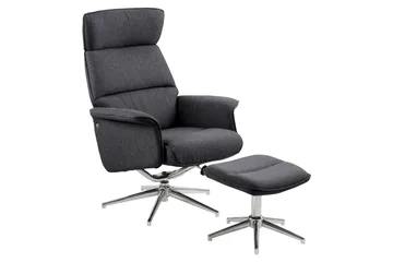 Bleur Reclinerfåtölj - Grå - Möbler - Stolar & fåtöljer - Fåtölj - Biofåtölj & reclinerfåtölj