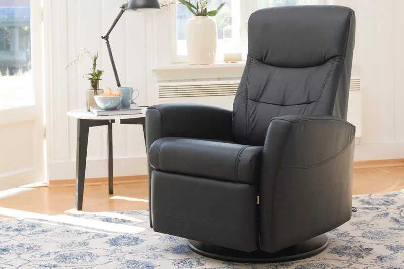 Braaten King Reclinerfåtölj - Svart - Möbler - Stolar & fåtöljer - Fåtölj - Biofåtölj & reclinerfåtölj