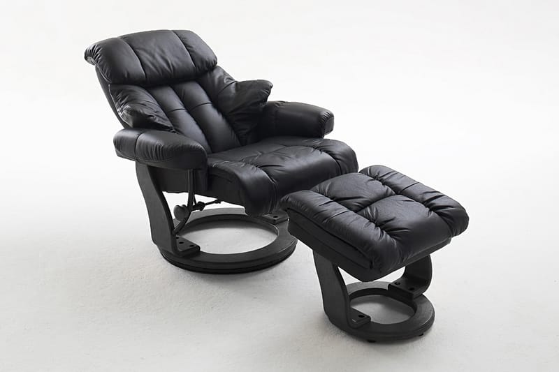 Calgary Reclinerfåtölj - Beige/Svart - Möbler - Stolar & fåtöljer - Fåtölj - Biofåtölj & reclinerfåtölj