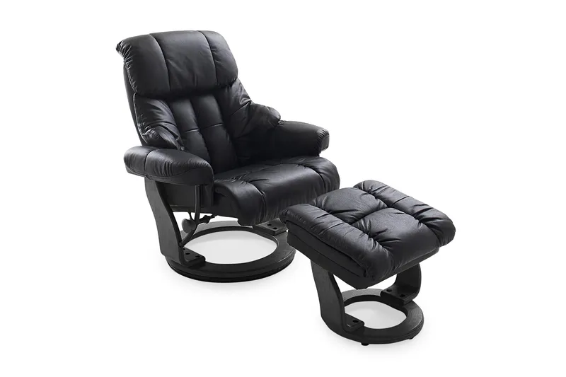 Calgary Reclinerfåtölj, Beige/Svart