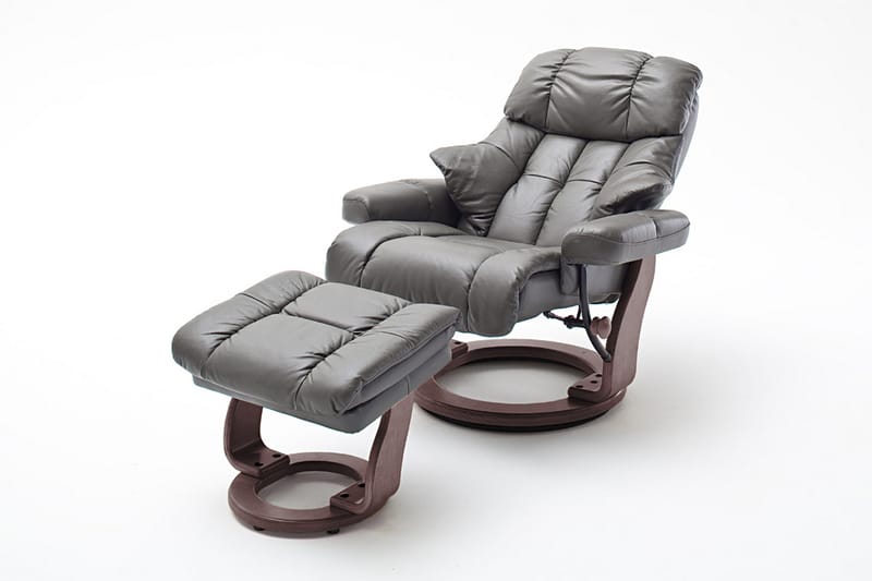 Calgary Reclinerfåtölj - Grå - Möbler - Stolar & fåtöljer - Fåtölj - Biofåtölj & reclinerfåtölj