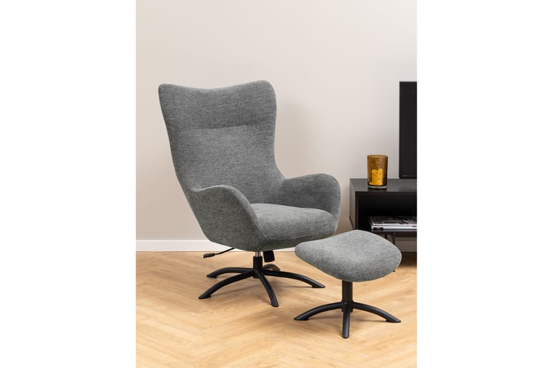 Chovar Reclinerfåtölj - Grå - Möbler - Stolar & fåtöljer - Fåtölj - Biofåtölj & reclinerfåtölj