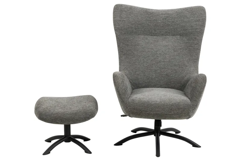 Chovar Reclinerfåtölj - Grå - Möbler - Stolar & fåtöljer - Fåtölj - Biofåtölj & reclinerfåtölj