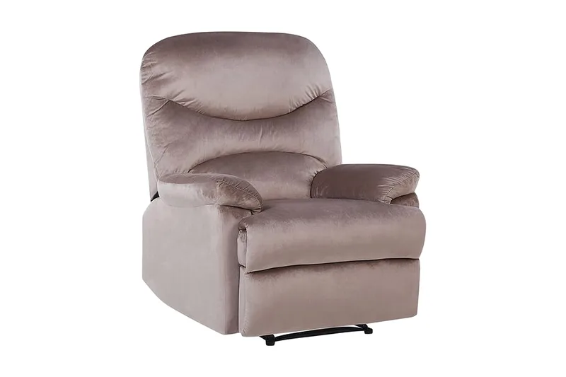 Ellov Fåtölj - Brungrå/Sammet - Möbler - Stolar & fåtöljer - Fåtölj - Biofåtölj & reclinerfåtölj