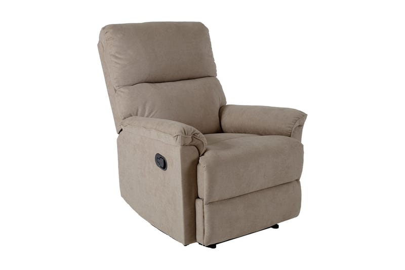 Fåtölj Gustav Fåtölj 84x92x104 cm Mörkbeige - Möbler - Stolar & fåtöljer - Fåtölj - Biofåtölj & reclinerfåtölj
