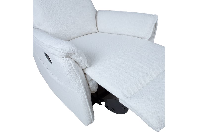 Gerry Reclinerfåtölj Vit - Möbler - Stolar & fåtöljer - Fåtölj - Biofåtölj & reclinerfåtölj