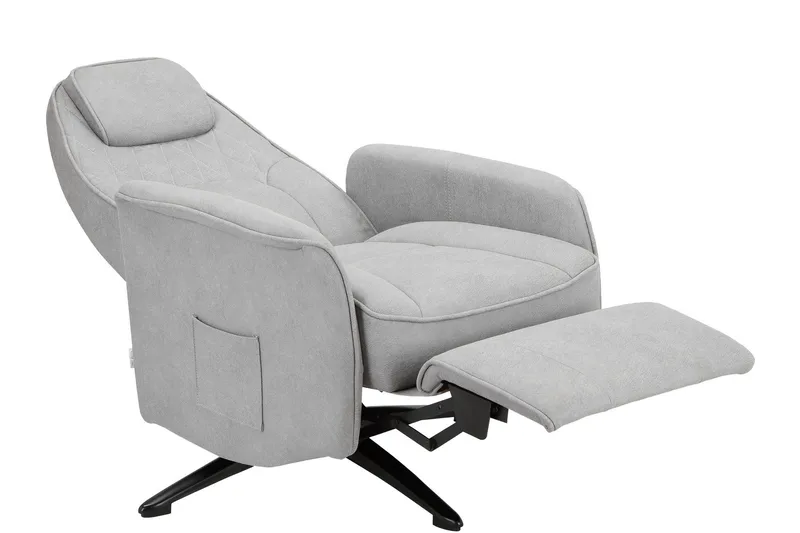 Kafiah Reclinerfåtölj - Ljusgrå - Möbler - Stolar & fåtöljer - Fåtölj - Biofåtölj & reclinerfåtölj