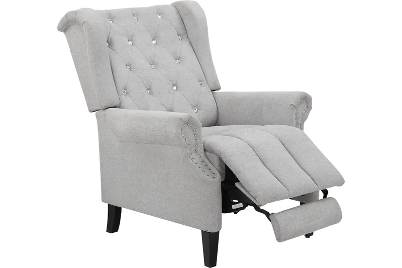 Kahela Reclinerfåtölj - Ljusgrå - Möbler - Stolar & fåtöljer - Fåtölj - Biofåtölj & reclinerfåtölj