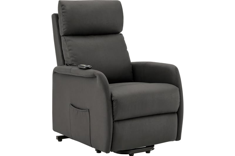 Karkas Reclinerfåtölj - Tyg/Antracit - Möbler - Stolar & fåtöljer - Fåtölj - Biofåtölj & reclinerfåtölj