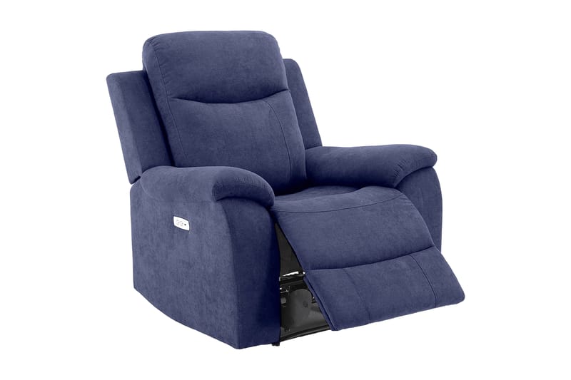 Milo Recliner Fåtölj Blå - Möbler - Stolar & fåtöljer - Fåtölj - Biofåtölj & reclinerfåtölj