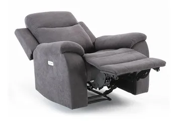 Milo Recliner Fåtölj Grå - Möbler - Stolar & fåtöljer - Fåtölj - Biofåtölj & reclinerfåtölj